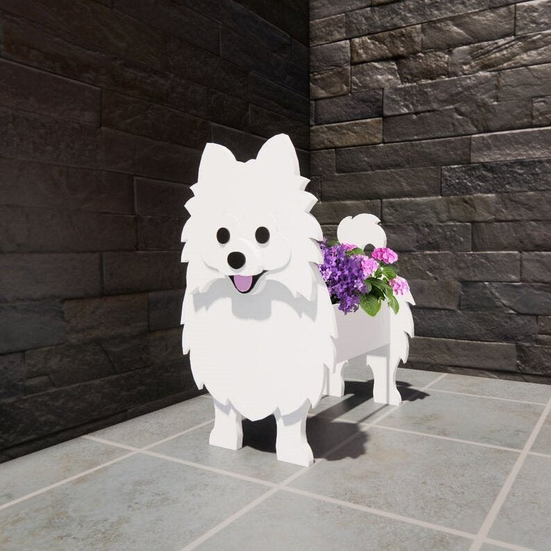dog-planter