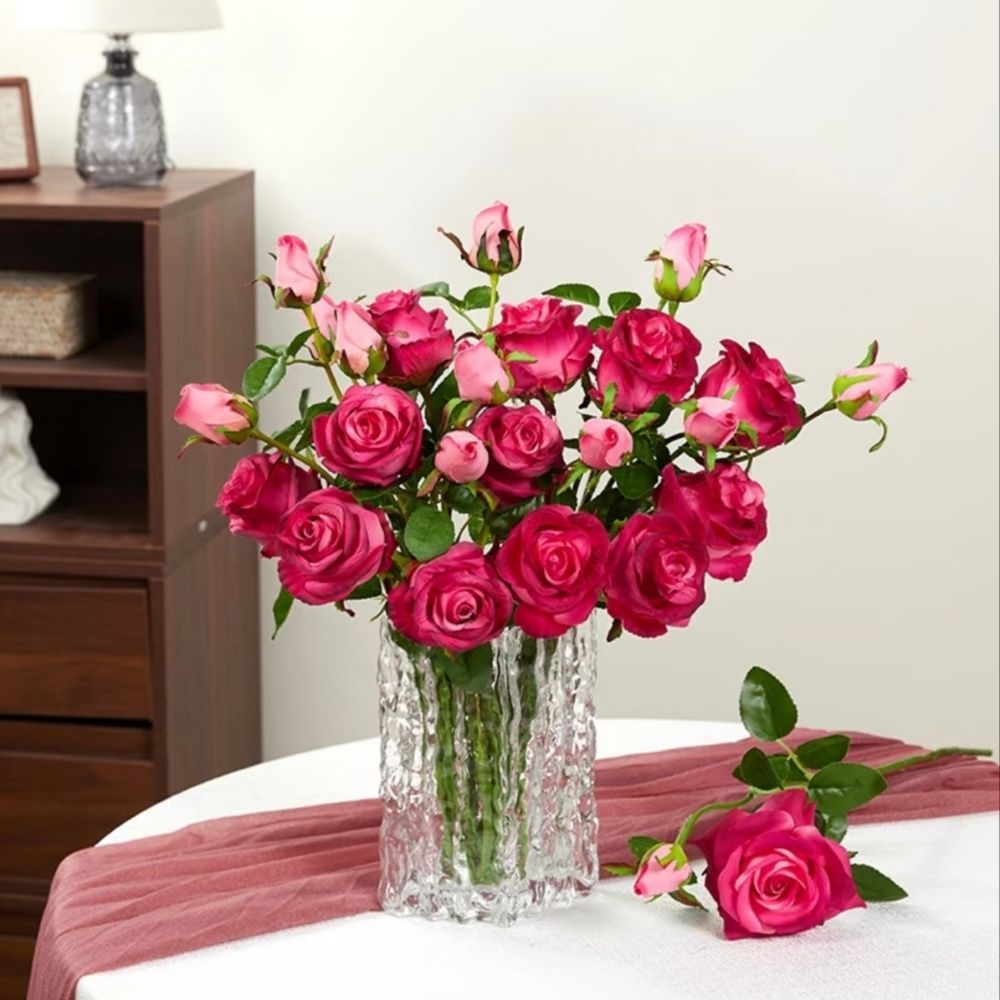 Eco-Friendly Bulgarian Fake Roses – Sustainable & 100% Washable for Green Hotels