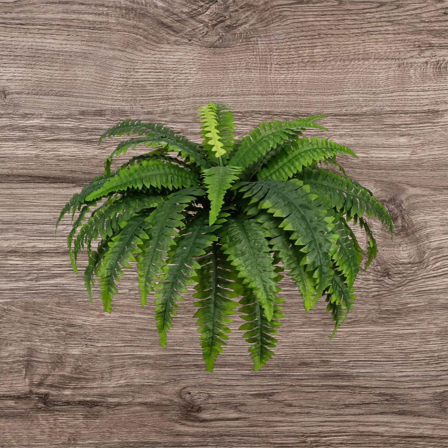 UV Treated Outdoor Fake Hanging Boston Fern Plant - 23" Campglow