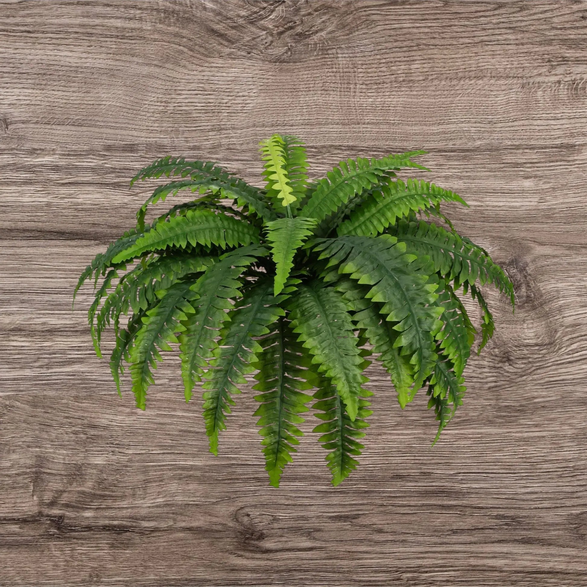 UV Treated Outdoor Fake Hanging Boston Fern Plant - 23" Campglow